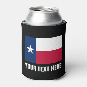 Porta-lata Bandeira do Texas pode resfriar Titular de cerve