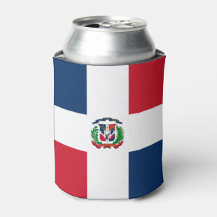 Porta-lata Bandeira dominiquense