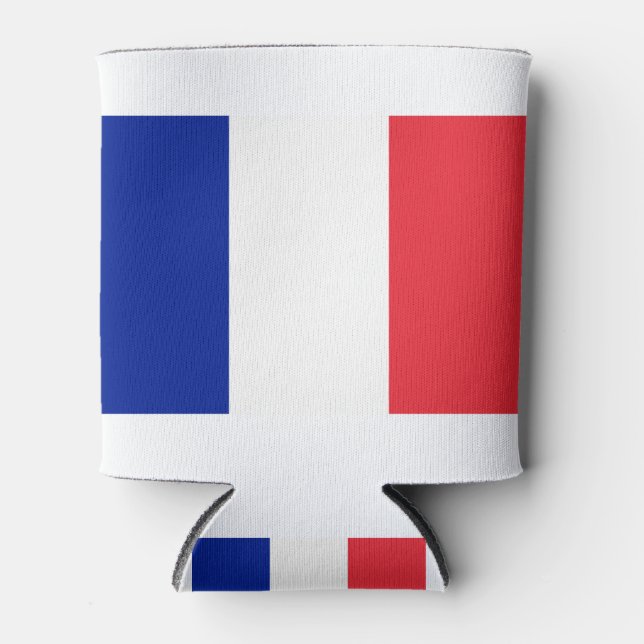 Porta-lata Bandeira França (Frente)