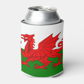 Porta-lata Bandeira galesa Dragão vermelho galês