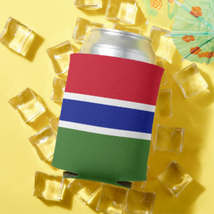 Porta-lata Bandeira Gâmbia