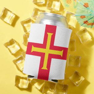 Porta-lata bandeira Guernsey
