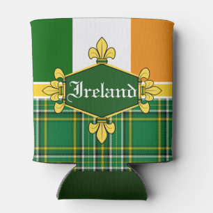 Porta-lata Bandeira nacional da Irlanda, Tartan, Personalizar