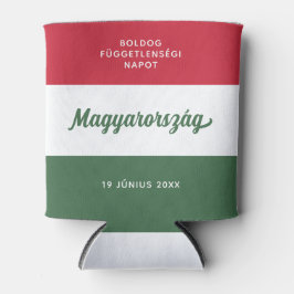 Porta-lata Bandeira Nacional do Dia da Independência na Hungr