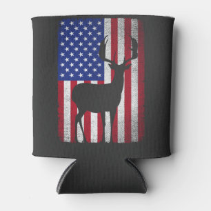 Porta-lata Bandeira Pai Americana de Caça Patriótica