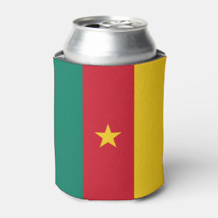 Porta-lata Bandeira Patriótica de Camarões