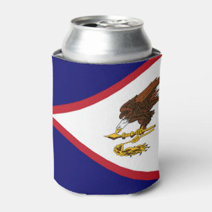 Porta-lata bandeira Samoa Americana