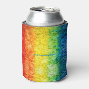 Porta-lata Bandeira tie-dye da SlipperyJoe's arco-íris pressi