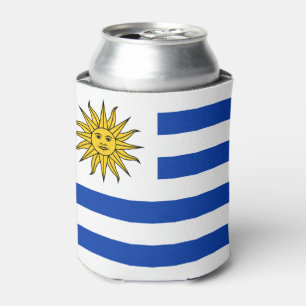 Porta-lata Bandeira Uruguai Banda Oriental