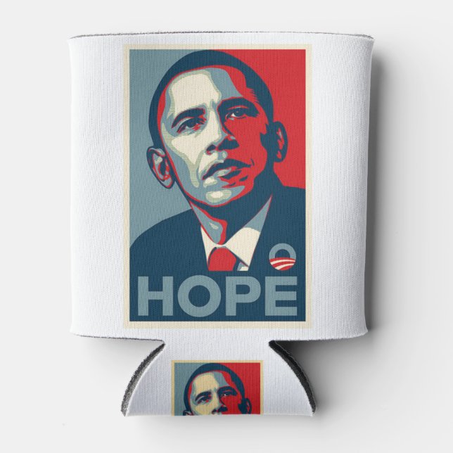 Porta-lata Barack Obama Hope Poster (Frente)