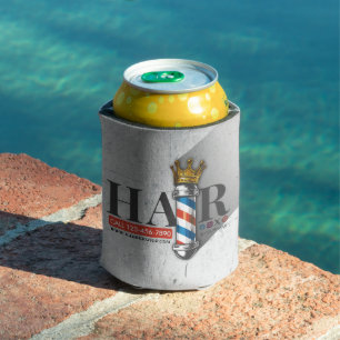 Porta-lata Barber Hair Compra Rei Coroa Barbeiro Par Salão