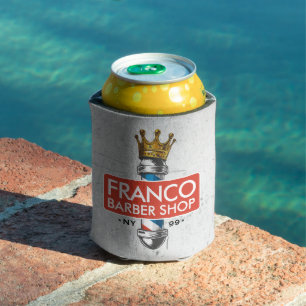 Porta-lata Barber Hair Compra Rei Coroa Barbeiro Par Salão