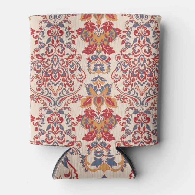 Porta-lata Barroco Floral Vintage Design (Frente)
