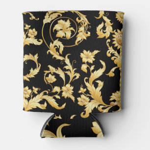 Porta-lata Barroco Rococo, Padrão Floral Vitoriano.
