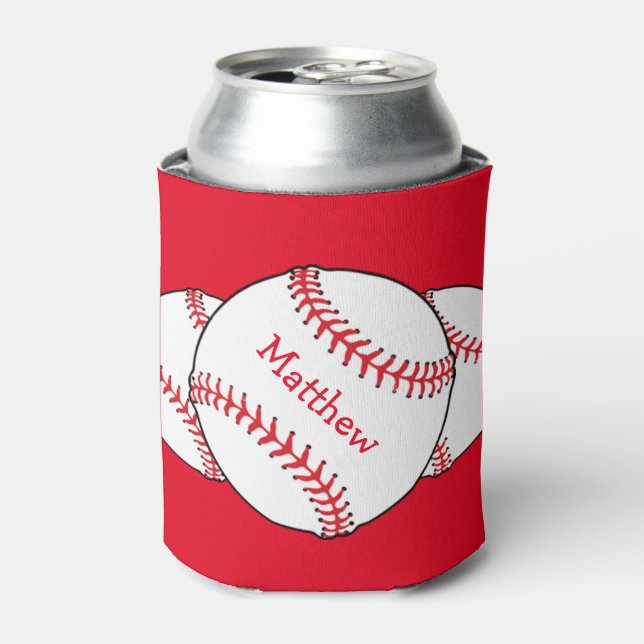 Porta-lata Baseball Can Cooler (Can Front)