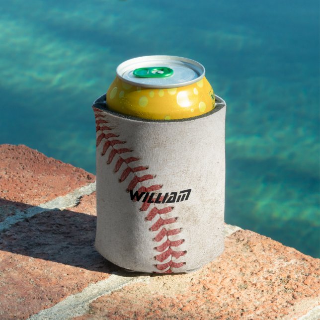 Porta-lata Baseball rústico personalizado Legal (Piscina in situ)