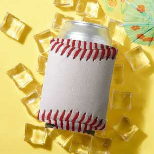 Porta-lata Basebol e Softbol Costura Vermelha