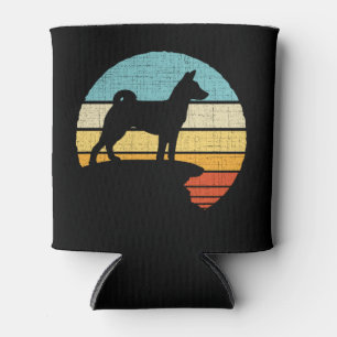 Porta-lata Basenji Retro Vintage Dog Puppy Owner Lover