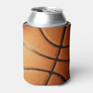 Porta-lata Basquete Laranja Brilhante