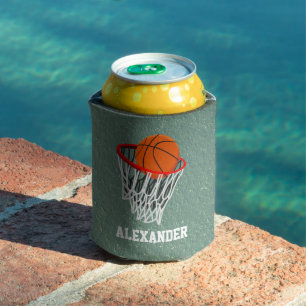 Porta-lata Basquetebol personalizado e aro