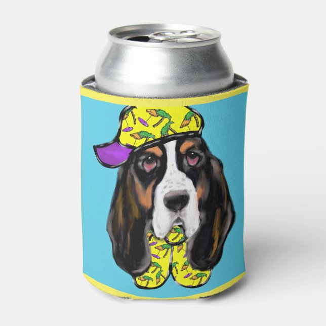 Porta-lata Basset Hound (Can Front)