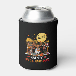 Porta-lata Basset Hound Happy Halloween Obrigados