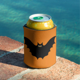 Porta-lata Bat Negro Halloween