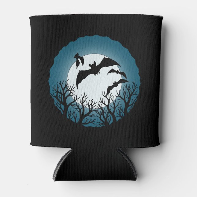 Porta-lata Bats and Trees Against the Moon (Frente)