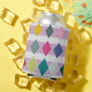 Porta-lata Bauhaus Diamond Quilt