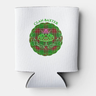 Porta-lata Baxter Scottish Tartan Celtic Thiste