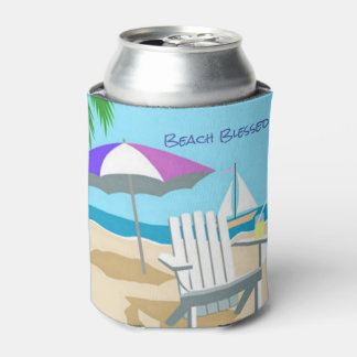 Porta-lata Beach abençoada Can Cooler