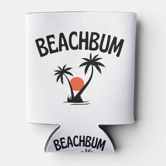 Porta-lata Beachbum Beach Summer (Frente)
