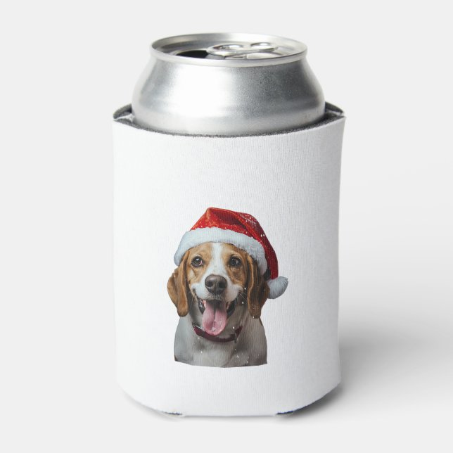 Porta-lata Beagle Christmas (Can Front)
