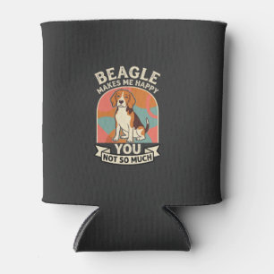Porta-lata Beagle Me Faz Feliz Você Não Tanto Cachorro
