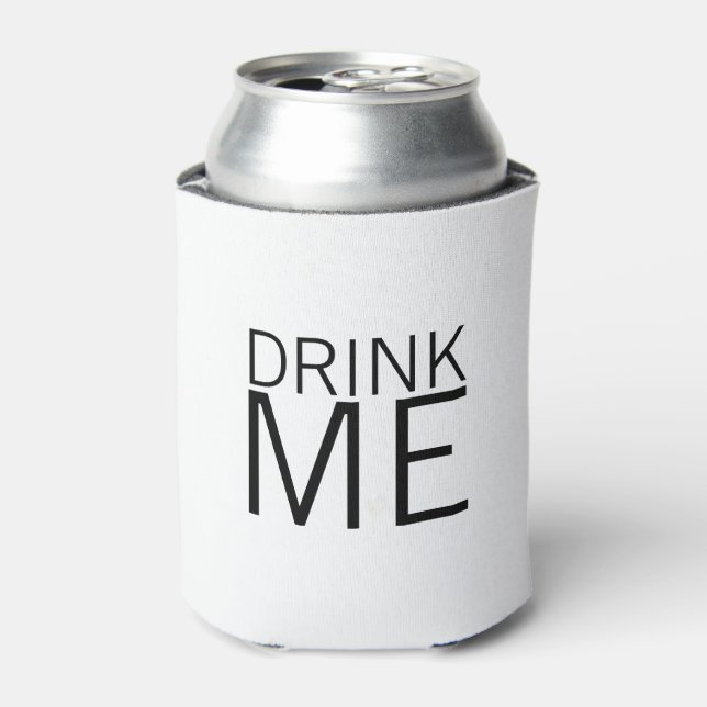 Porta-lata Beba-me | Minimalista simples (Can Front)