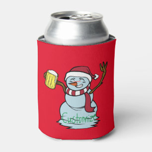 Porta-lata Bebado de cerveja Snowman Thunder_Cove