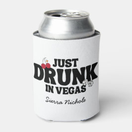 Porta-lata Bêbado em Vegas despedida de solteira