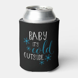 Porta-lata Bebê é Natal exterior frio