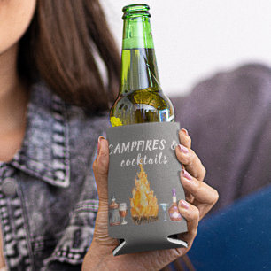Porta-lata Bebendo de Camping de Campos e Cocktails