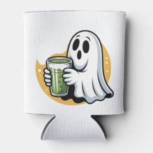 Porta-lata Bebendo fantasma fantasma Matcha Halloween