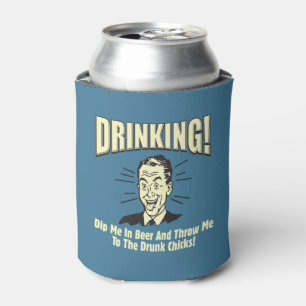 Porta-lata Beber: Pintinhos do bebado do lance da cerveja do