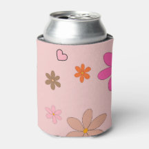 Bebida Flor Floral Elegante, Cor de Água, Rosa