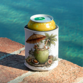 PORTA-LATA BEBIDA TROPICAL DE VERÃO ESQUISITA E FOFINHA EM UM