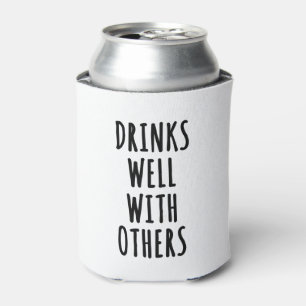 Porta-lata Bebidas bem com outro