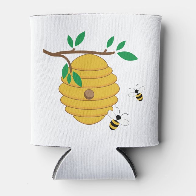 Porta-lata Bee Hive (Frente)