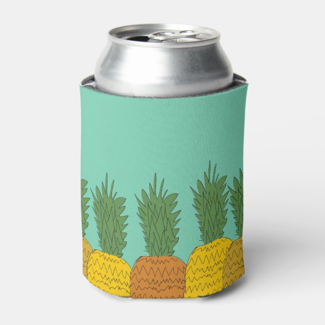 Porta-lata Beer Coozy, Partido Tropical do Abacaxi (Can Front)
