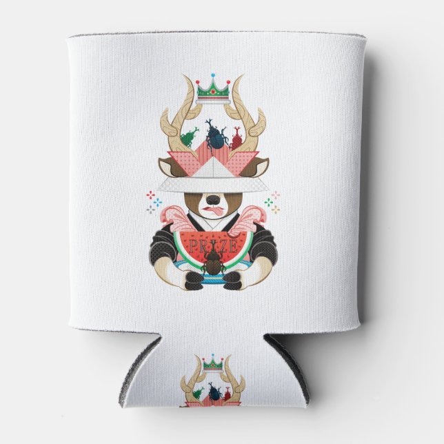 Porta-lata Beetle and watermelon (remake) (Frente)