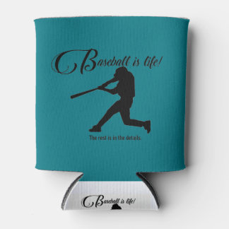 Porta-lata beisebol é a vida que pode koosie