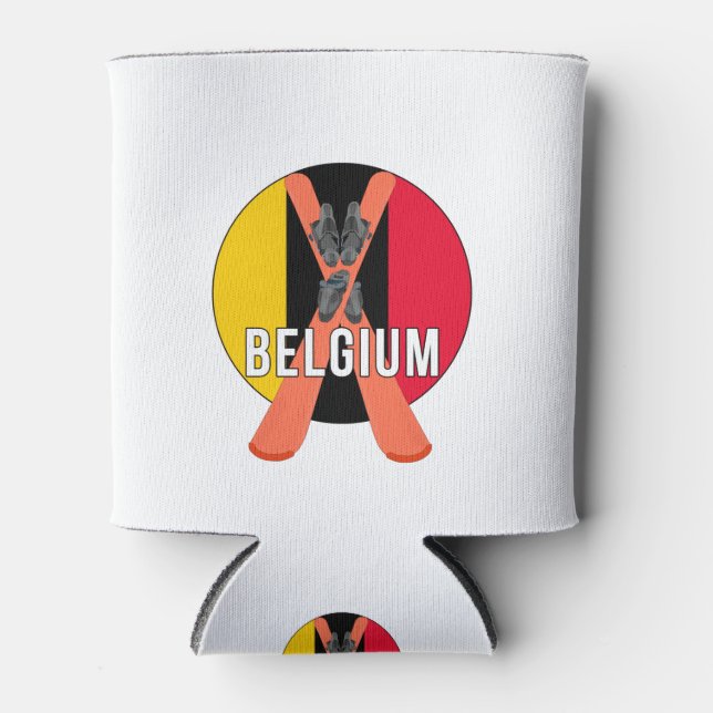 Porta-lata Bélgica (Frente)