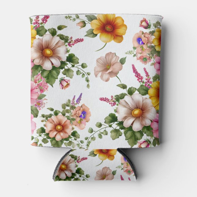 Porta-lata Belo Design de Flor Cooler (Frente)